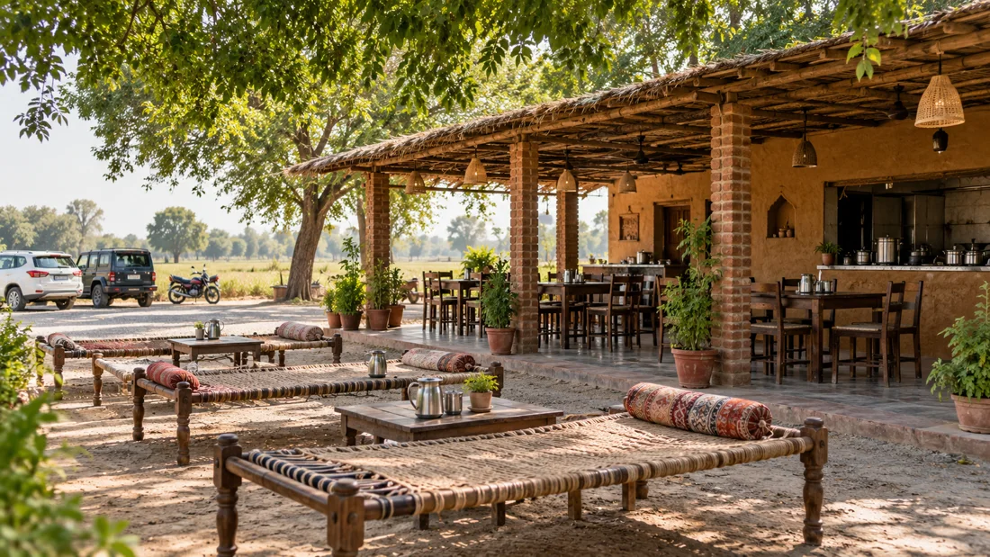 Illustrative image: Dhabas & wayside facilities